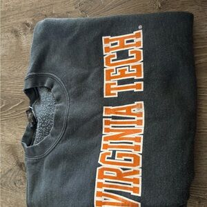 Virginia Tech Sweatshirt - Black and Orange